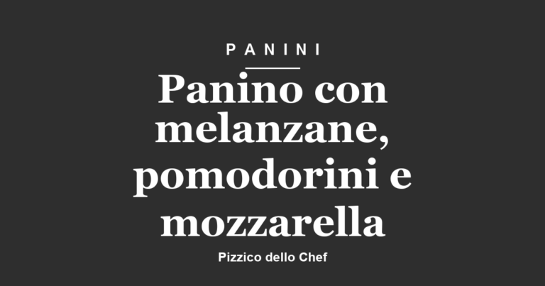 Panino con melanzane, pomodorini e mozzarella